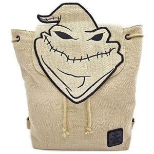 Oggie Boogie burlap backpack